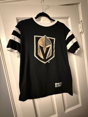 NHL Vegas Golden Knights Ringer Tee by Calhoun Sportswear